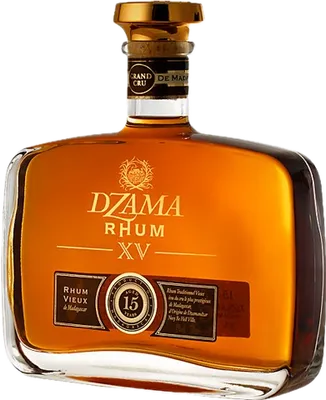Bouteille de spiritueux : XV Rhum Vieux 15 ans de la marque Dzama