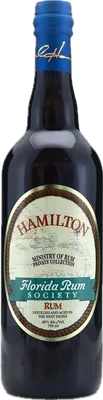 Bouteille de spiritueux : Florida Rum Society de la marque Hamilton