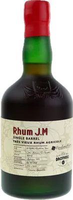 Bouteille de spiritueux : 21 years de la marque Rhum J.M