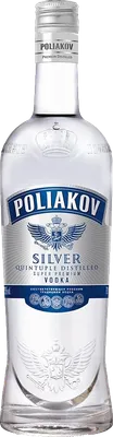 Bouteille de spiritueux : Silver de la marque Poliakov