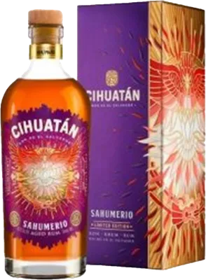 Bouteille de spiritueux : Sahumerio de la marque Cihuatán