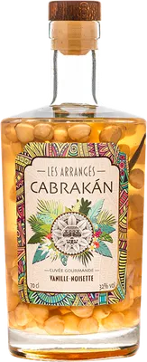 Bouteille de spiritueux : Vanille-Noisette de la marque Cabrakán