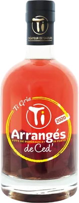 Bouteille de spiritueux : Ti Gria de Ced’ 2020 de la marque Les Rhums de Ced'
