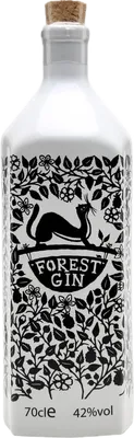 Bouteille de spiritueux : Gin de la marque Forest 
