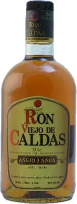 Bouteille de spiritueux : Añejo 3 Años de la marque Industria Licorera de Caldas