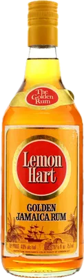 Bouteille de spiritueux : Golden Jamaica Rum de la marque Lemon Hart & Son