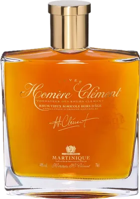 Bouteille de spiritueux : Cuvée Speciale Homère de la marque Clément