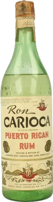 Bouteille de spiritueux : Puerto Rican Rum de la marque Ron Carioca