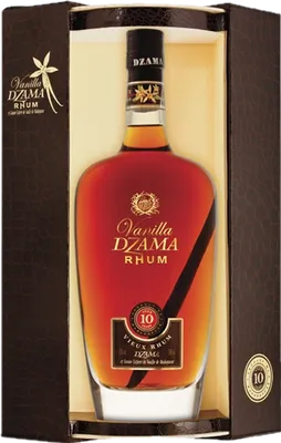 Bouteille de spiritueux : Vanilla 10 ans de la marque Dzama
