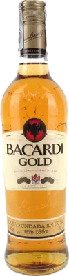 Bouteille de spiritueux : Gold de la marque Bacardi