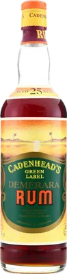Bouteille de spiritueux : Green Label Demerara Rum de la marque Cadenheads