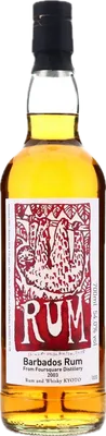 Bouteille de spiritueux : Barbados Rum de la marque Foursquare