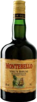 Bouteille de spiritueux : Vieux Rhum De La Guadeloupe de la marque Montebello