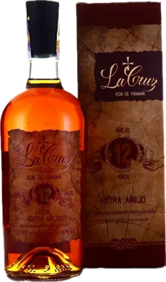 Bouteille de spiritueux : Ron Extra Anejo - 12 de la marque La Cruz