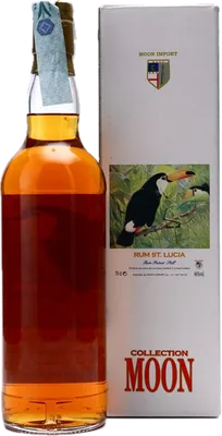 Bouteille de spiritueux : Rum St. Lucia de la marque Moon Import
