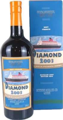 Bouteille de spiritueux : Guyana de la marque Diamond