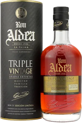 Bouteille de spiritueux : Triple Vintage 2009-2004-1998 de la marque Ron Aldea