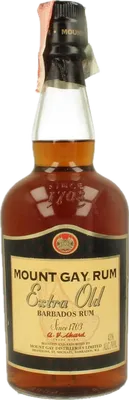 Bouteille de spiritueux : Extra Old Vintage de la marque Mount Gay