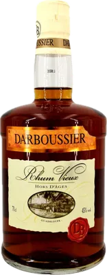 Bouteille de spiritueux : Rhum Hors d’Âge de la marque Darboussier