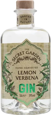 Bouteille de spiritueux : The Lemon Verbena Gin de la marque Secret Garden