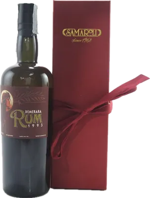 Bouteille de spiritueux : Demerara Rum de la marque Samaroli