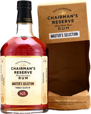 Bouteille de spiritueux : Master's Selection (K&L Wines) de la marque Chairman's Reserve