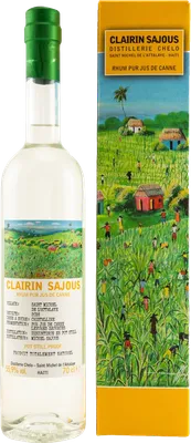 Bouteille de spiritueux : Clairin Sajous de la marque Vélier