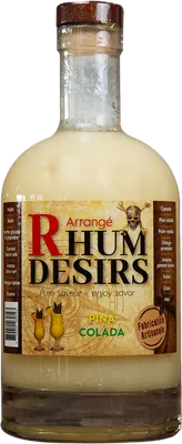 Bouteille de spiritueux : Pina Colada de la marque Rhum Désirs