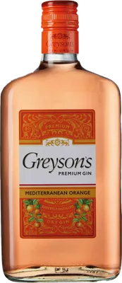 Bouteille de spiritueux : Premium Gin Mediterranean Orange de la marque Greyson's