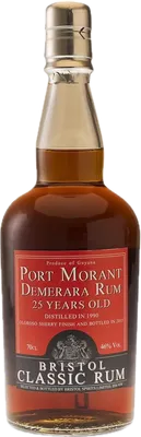 Bouteille de spiritueux : Port Morant Demerara Rum de la marque Bristol Classic Rum