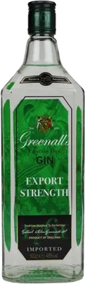 Bouteille de spiritueux : London Dry Gin - Export Strength de la marque Greenall's