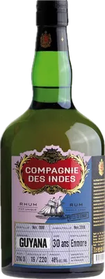 Bouteille de spiritueux : Guyana de la marque Compagnie des Indes