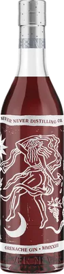 Bouteille de spiritueux : Grenache Gin de la marque Never Never 