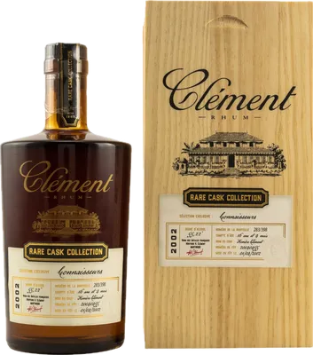 Bouteille de spiritueux : Rare Cask Collection Connaisseurs de la marque Clément