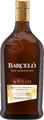 Bouteille de spiritueux : Añejo de la marque Ron Barceló