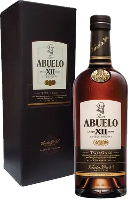 Bouteille de spiritueux : Abuelo XII Two Oaks de la marque Varela Hermanos