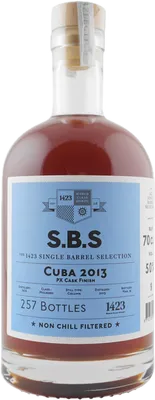 Bouteille de spiritueux : Cuba de la marque S.B.S