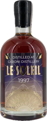 Bouteille de spiritueux : Le Soleil de la marque Caroni
