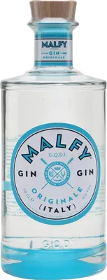Bouteille de spiritueux : Originale Gin de la marque Malfy
