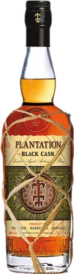 Bouteille de spiritueux : Black Cask Double Aged Trinidad Barbados Jamaica de la marque Plantation
