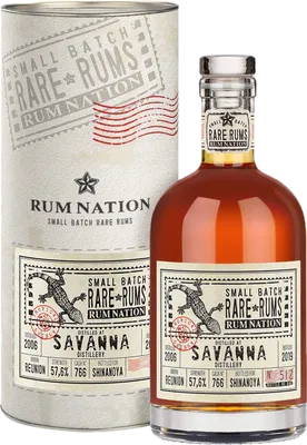 Bouteille de spiritueux : Small Batch Rare Rums (Shinanoya) de la marque Rum Nation