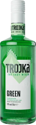 Bouteille de spiritueux : Green de la marque Trojka