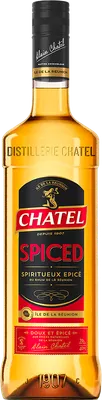 Bouteille de spiritueux : Spiced de la marque Chatel