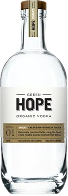 Bouteille de spiritueux : Wheat de la marque Green Hope