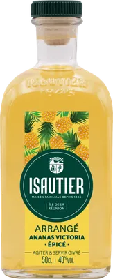Bouteille de spiritueux : Arrangé Ananas Victoria Epicé de la marque Isautier