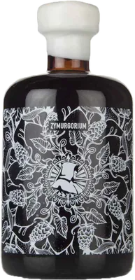 Bouteille de spiritueux : Infirmarian Black Hop Gin de la marque Zymurgorium