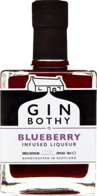 Bouteille de spiritueux : Blueberry Infused Liqueur de la marque Gin Bothy