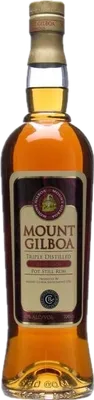 Bouteille de spiritueux : Mount Gilboa Triple Distilled de la marque Mount Gay