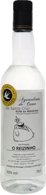 Bouteille de spiritueux : Aguardente de Cana de Santa Cruz de la marque O Reizinho