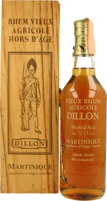 Bouteille de spiritueux : Grand Grenadier XO 2002 de la marque Dillon